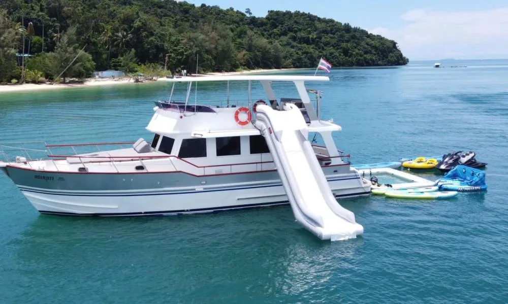 The Grandfather — 54ft Grand Banks Charter Phuket