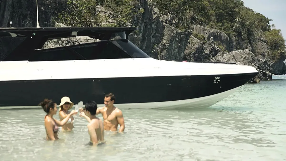 Cayenne — 45ft Custom Build Bateau à Moteur Privé Charter Koh Samui