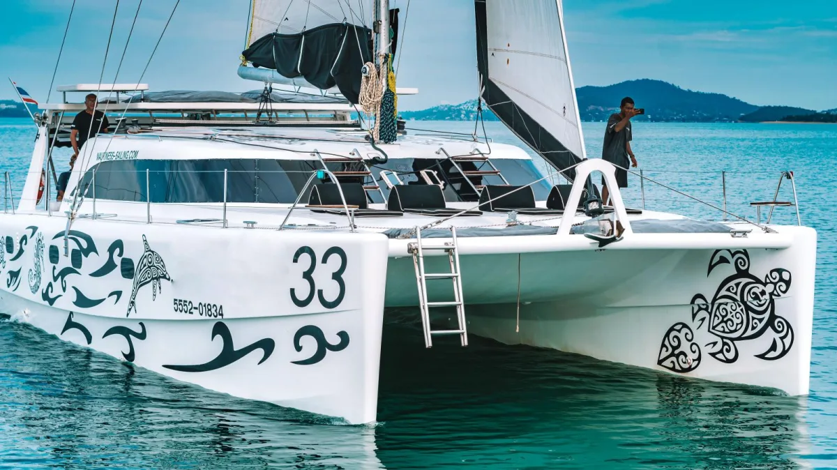 Nautiness — 46ft Custom Build Catamaran à Voile Charter Koh Samui