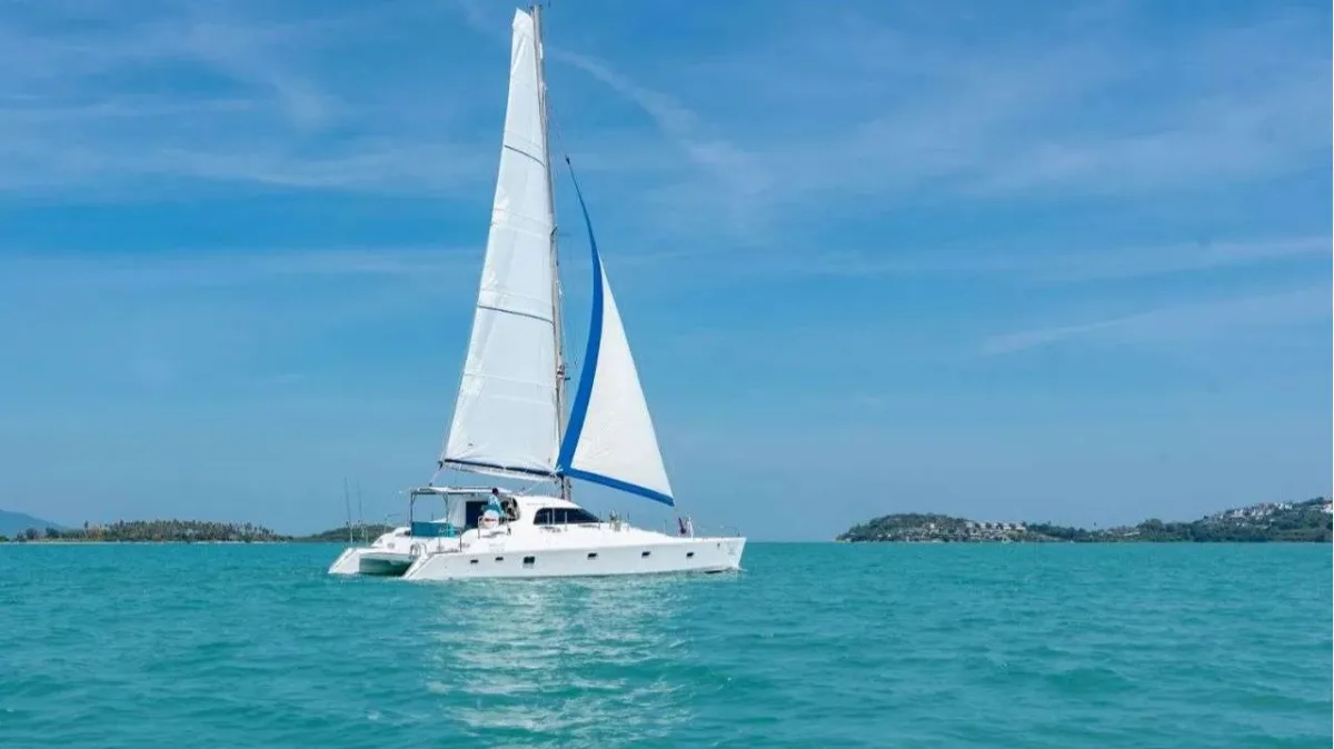 Poseidon — 44ft Shuttleworth / Floeth Catamaran à Voile Charter Koh Samui