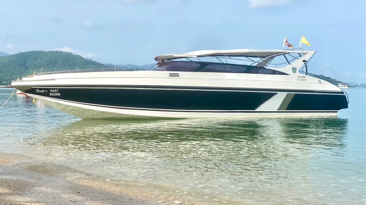 Amanda — 38ft Custom Build Bateau à Moteur Privé Charter Koh Samui