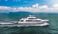 Seabee — 130ft Westport Yachts Charter Phuket to 詹姆斯·邦德岛（Koh Tapu）