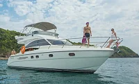 Little Prince — 42ft Princess Yacht Charter Phuket to 詹姆斯·邦德岛（Koh Tapu）