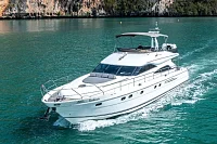Ocean Lady — 65ft Princess Yacht Charter Phuket to 詹姆斯·邦德岛（Koh Tapu）