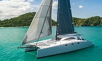 Hero — 43ft Stealth - Asia Catamarans Charter Phuket to 詹姆斯·邦德岛（Koh Tapu）