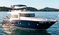 Maestro — 51ft Apreamare / Ferretti Charter Phuket to 詹姆斯·邦德岛（Koh Tapu）