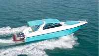 Premium Speedboat Blue — 39ft Custom Build Charter Krabi
