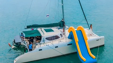 Ninja — 38ft Custom Build Sailing Catamaran Charter Koh Samui