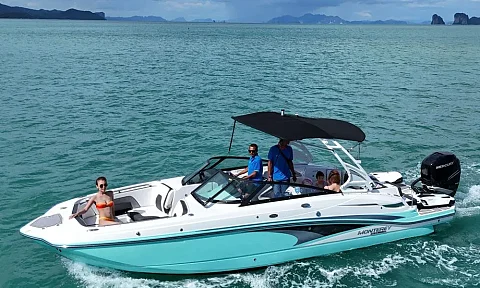 Monte Carlo — 28ft Monterey Private Speedboat Charter Phuket