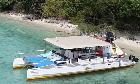 Mademoiselle — 40ft Custom Build Power Catamaran Charter Koh Samui